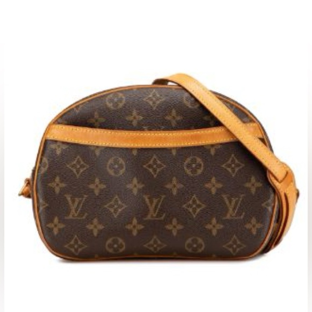Louis Vuitton Monogram Crossbody Bag in Brown and Tan